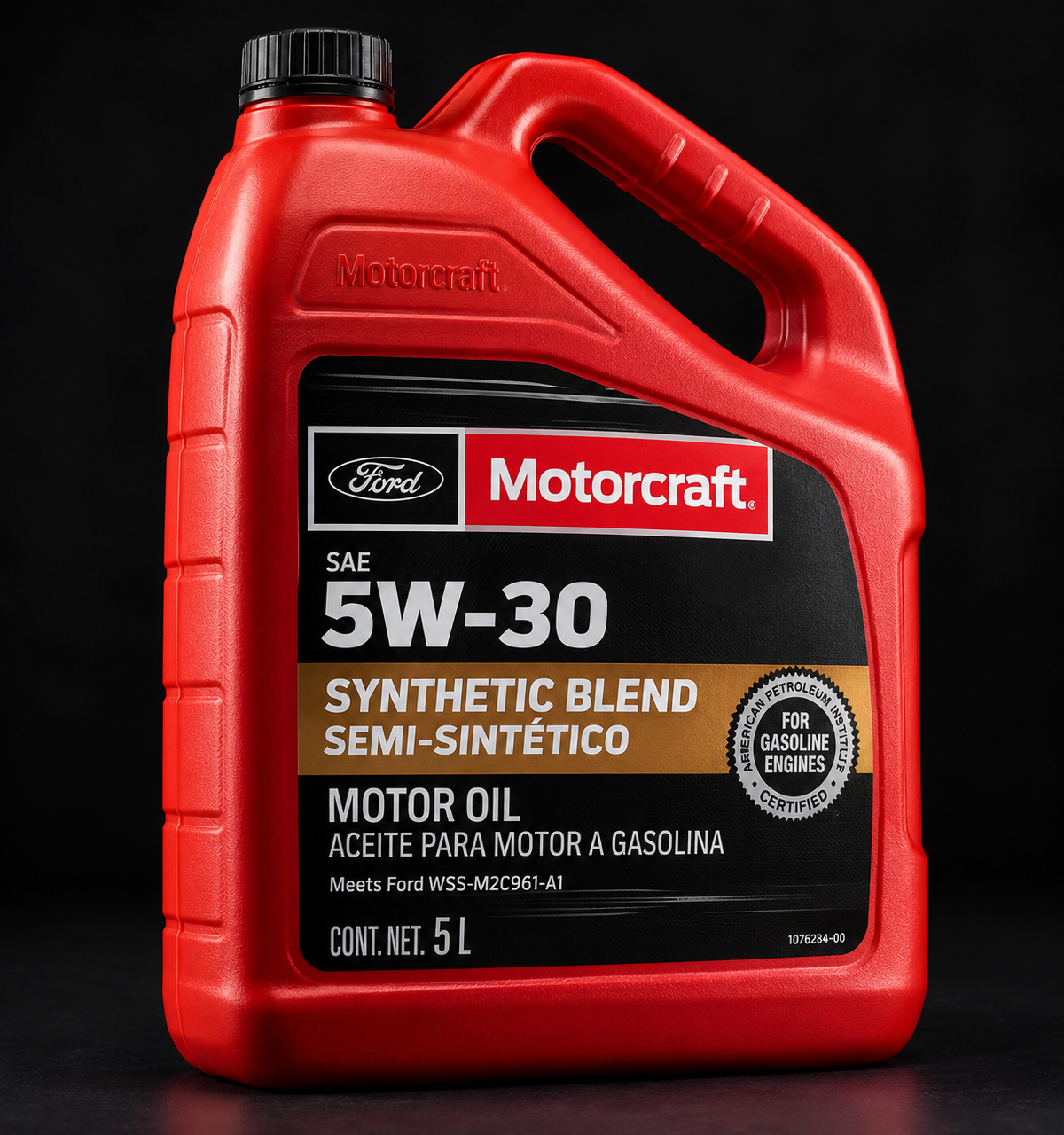 Aceite de motor Motorcraft 5W-30 semisintético, garrafa de 5 litros