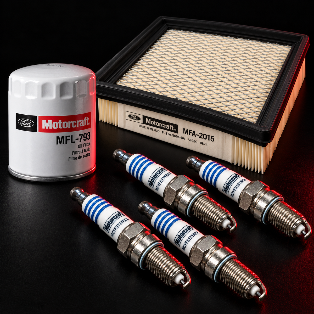 Kit de afinación Motorcraft para Ford Fiesta 1.6 Ti-VCT
