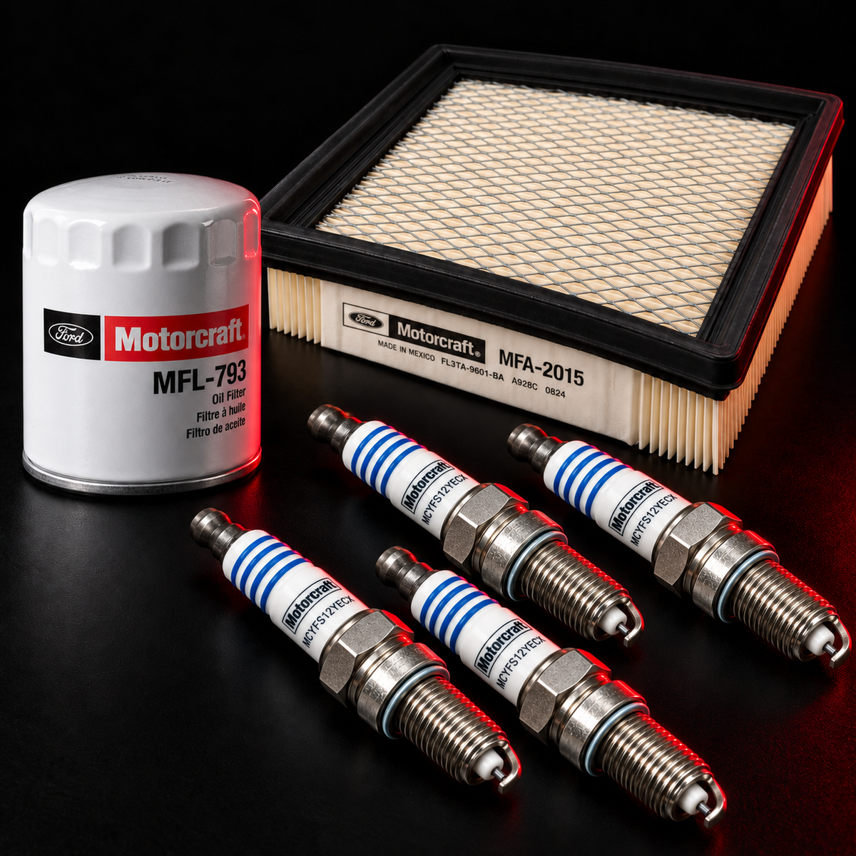 Kit de afinación Motorcraft para Ford Fiesta 1.6 Cuautitlán